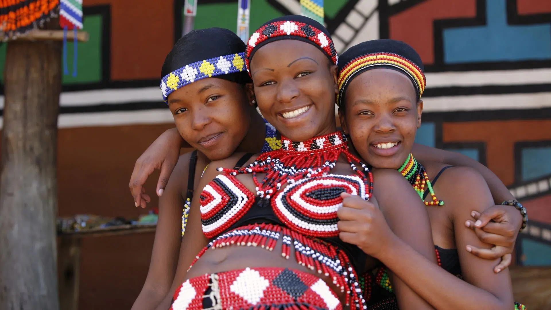 Zulu girls from South Africa