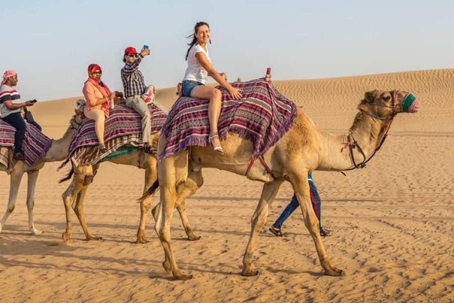 Camel Ride in the Desert - Senegal and The Gambia Tour