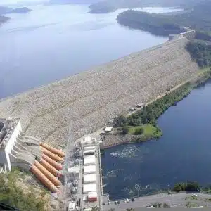 Akosombo Dam but by Dr. Kwame Nkrumah