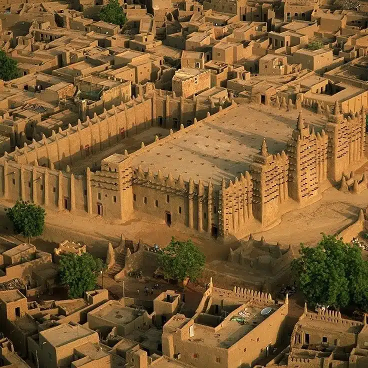 Timbuktu is a city of beige. Mali