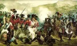 The Ashanti Sagrenti War in Kumasi with the British Army