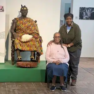 Manhyia Palace - Otumfuo Osei Tutu Statue